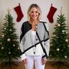 Women'S  Sweater Cute Fun Printing Sweater Fall And Winter Long Sleeve Knitted Sweater