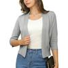 GMXIA Women's Vintage Casual Plaid Print Autumn Spring Long Sleeve V-Neck Jackets & Coats