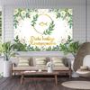 Erste heilige Kommunion Tapestry, First Holy Communion Backdrop with Gold Fish, Religious Party Decor