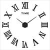 2D/3D Large Roman Numeral Acrylic Mirror Wall Clock Sticker Fashion DIY Quartz Clocks Watch Home Decoration Living Room Stickers