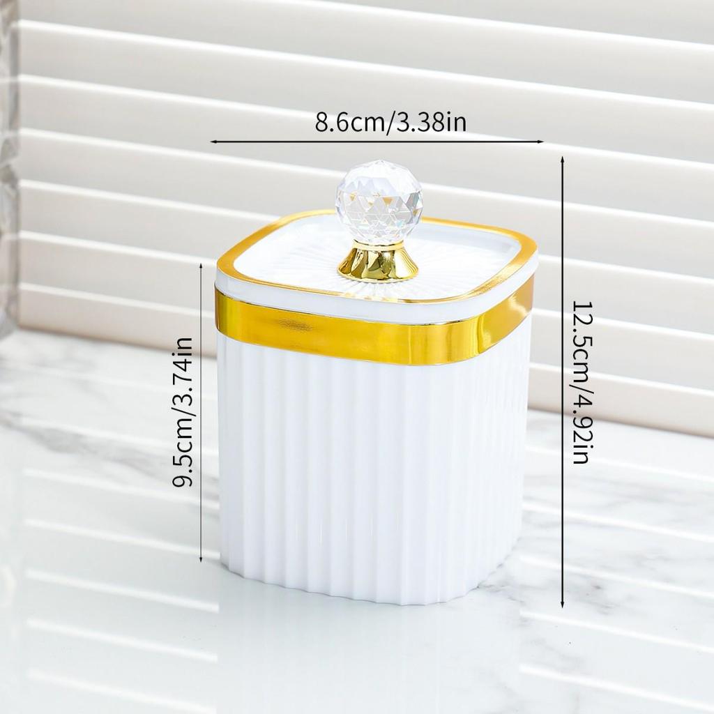 Diamond Handle Sealing Jar: Portable Press-Type Moisture-Proof Food Storage for Milk Powder, Rice, and Flour