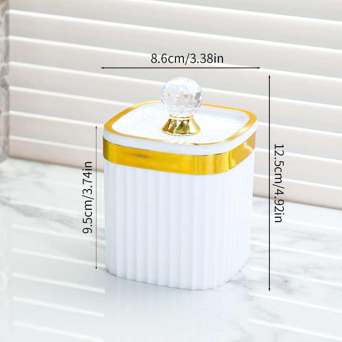 

Diamond Handle Sealing Jar: Portable Press-Type Moisture-Proof Food Storage for Milk Powder, Rice, and Flour