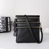Women's Versatile Genuine Leather Crossbody Coin Purse & Shoulder Bag with Four-Layer Zipper Pockets for 5.5-inch Phones