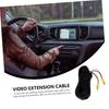 VORCOOL 1Pc Video Extension Line Auto Audio Extension Cord Extension Cord for Car Video