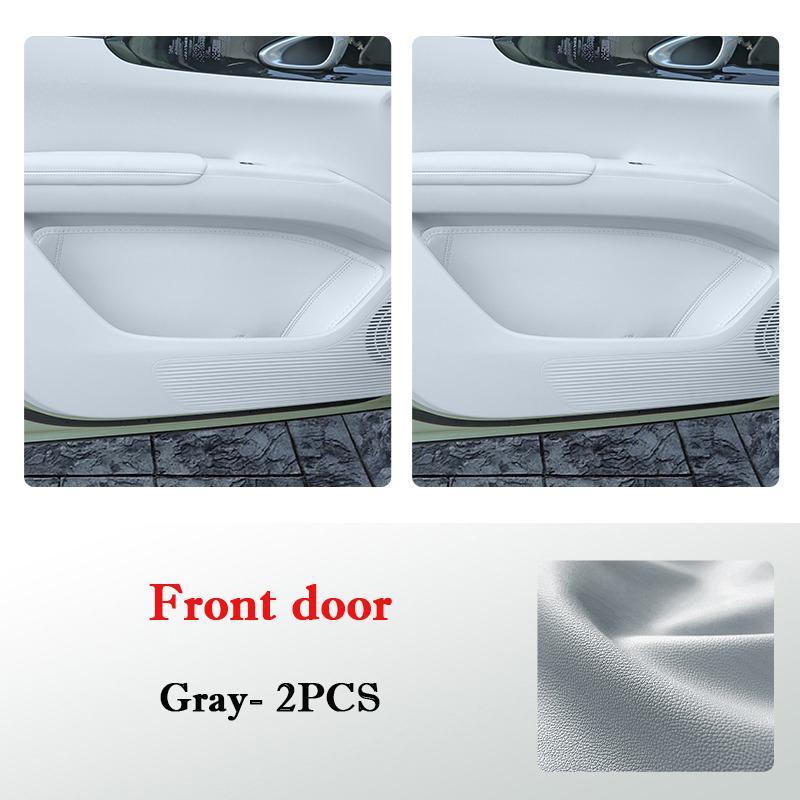 For Xpeng G6 2026 2026 2026 Car Door Slot Storage Box Leather Protective Pad Cover Glove Box Storage Barrel Interior Accessories