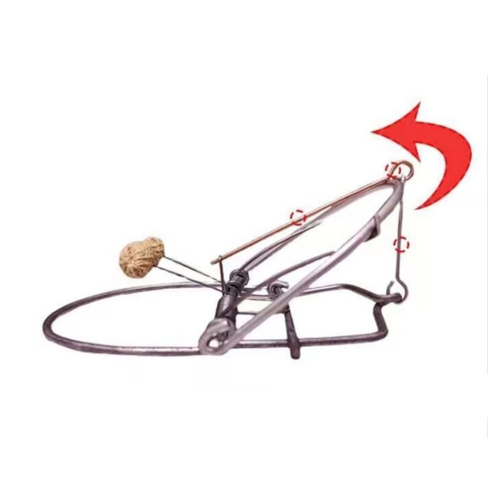 Harmless Self-locking Pest Control Garden Home Rat Trap Mouse Catcher Rodent Catcher Mousetrap