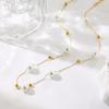 Summer Pearl Gypsy Necklace Titanium Steel Necklace Does Not Fade Temperament Super Immortal Necklace