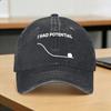 Baseball Cap I Had Potential Summer Casual Hip Hop Hats  Women Unisex Design Tennis Skate Breathable Snapback Cap