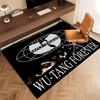 Wu-T-TANG Clans Print Area Rug - Soft,Washable Non-Slip Indoor Mat,Living Room,Home Office Decorative Rug