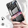 Anime OneS P-ieceS Glass Phone Cover Case for iPhone 17 Pro Max 16 XR 14 15 Plus Air 8 12 11 13