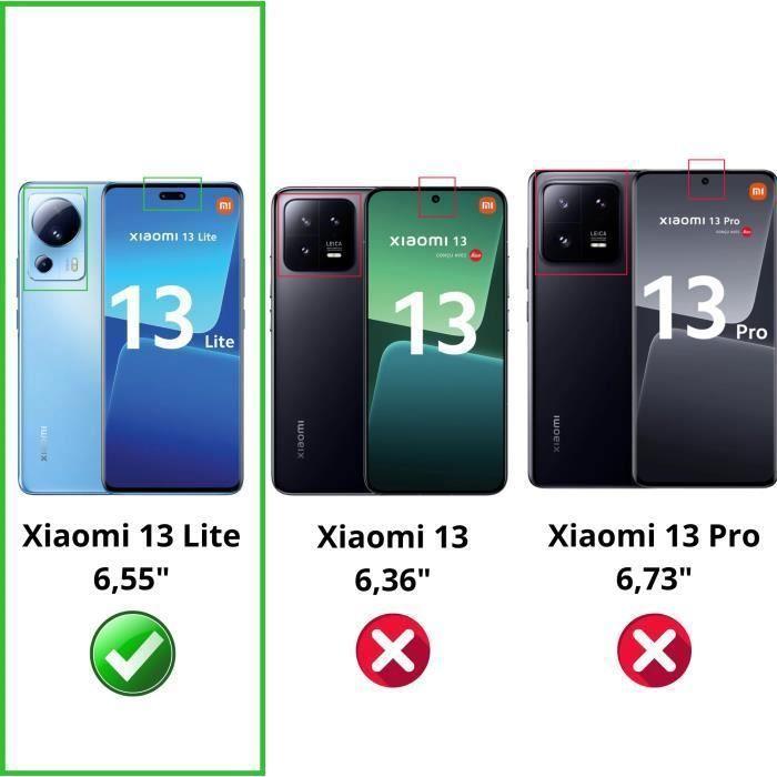 Camera Protection - Phonillico - Xiaomi 13 Lite - Tempered Glass - Pack of 2 - Scratch-resistant