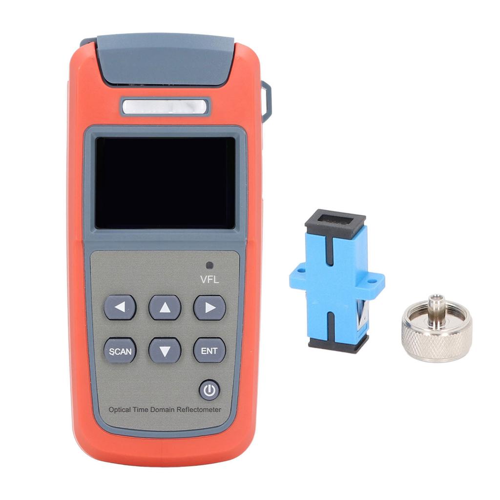 OTDR Fiber Optic Tester Handheld Mini Single Mode Optical Time Domain Reflectometer UPC Interface