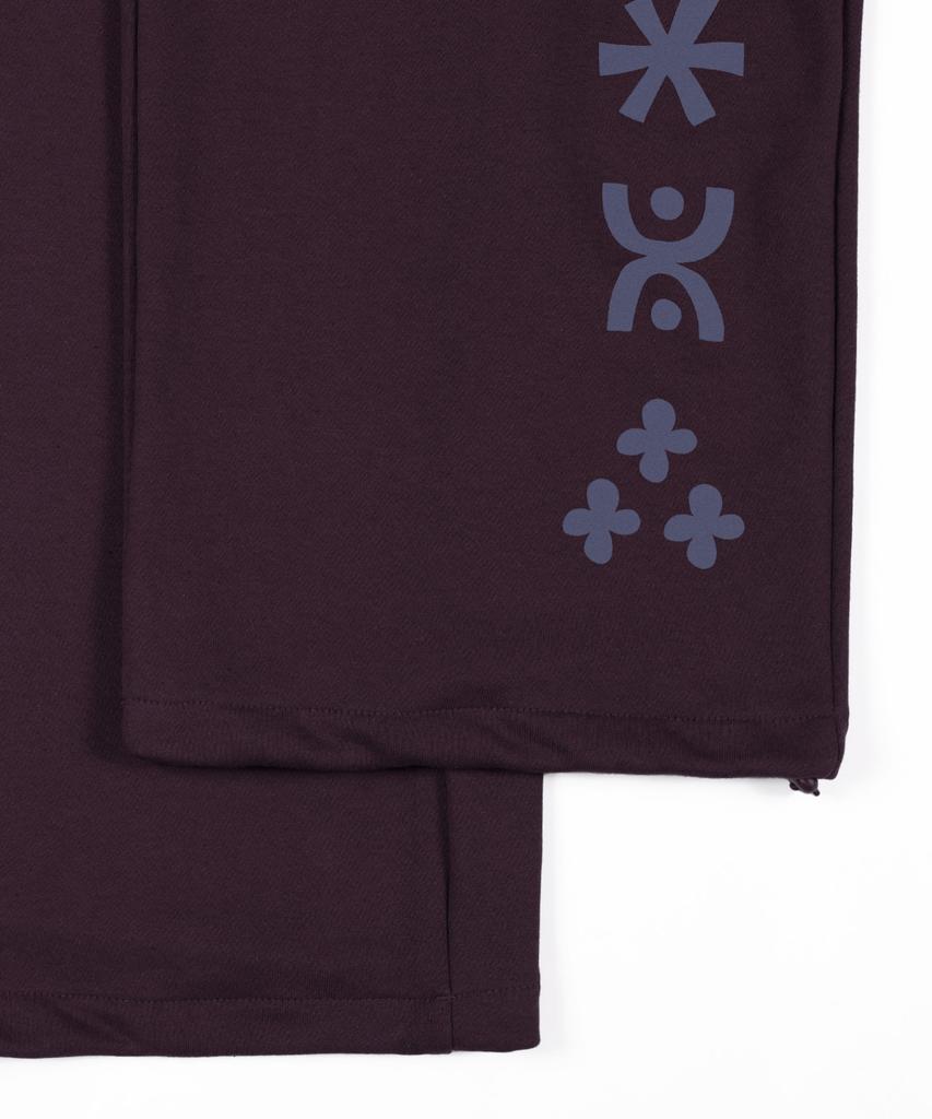 KAIFAI Glyph Sweatpants (Purple) K25Zc179