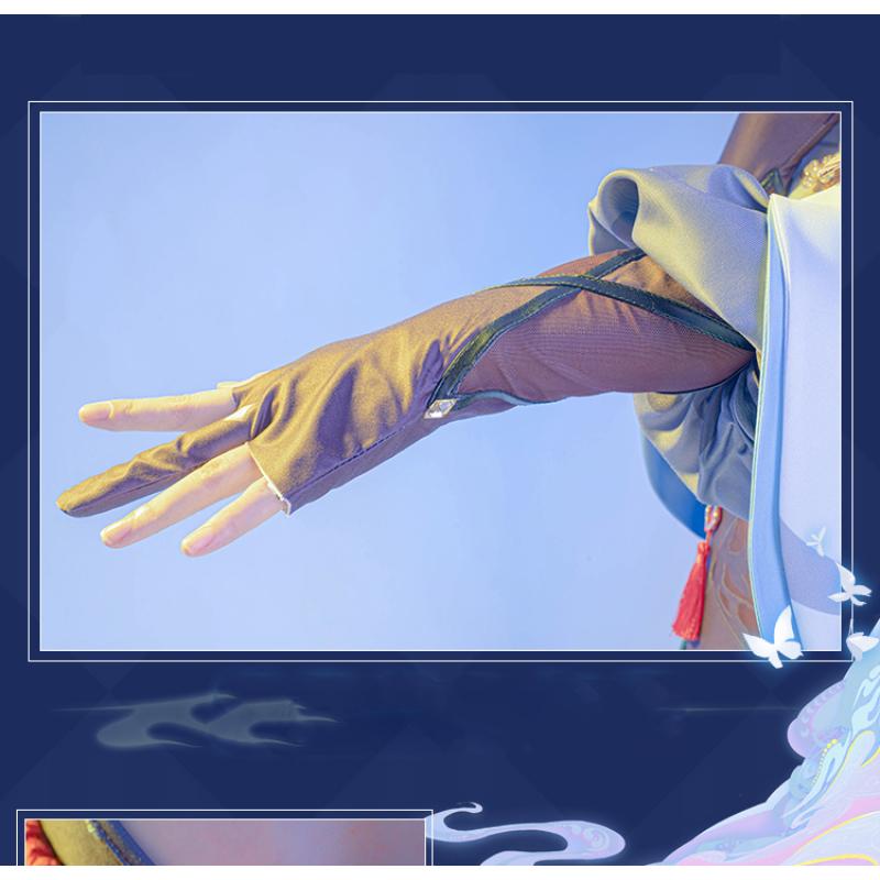 Hra Shenhe Cosplay Kostýmy Anime Figura Halloween Kostým pro ženy Paruka Sexy oblek Party Jednotné kombinézy