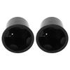 2 Pcs RV Cup Holder Insert Plastic Spilling Proof Replacement Drink Can Holder Insert for Boats Ships Cars Trucks
