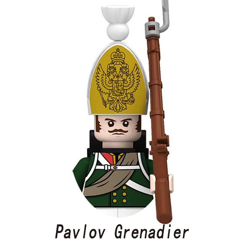 More Styles Great Retro Military Empire Navy Soldiers Weapons Gun Model Figure Blocks Bricks Toys For Children