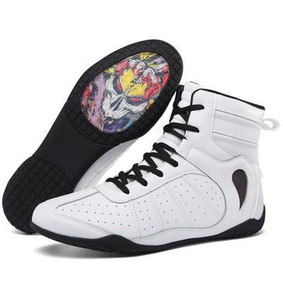 Buty bokserskie dla mężczyzn Sanda z niskim stanem Buty treningowe z wysokim stanem Buty zapaśnicze Długie buty bokserskie dla kobiet