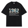 1962 Printed Graphic Streetwear Y2k Harajuku Clothes 100% Cotton T Shirt Casual Oversized Summer Men T-shirt