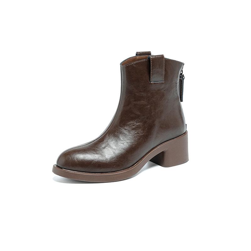 New Styles of Shoes: Short Boots, Women's Fashionable Casual Boots, Women's Versatile Fleece Boots