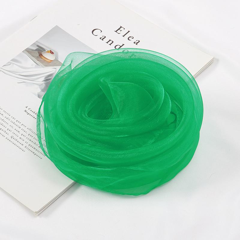 

Модный шелковый атласный платок для волос из органзы, женский платок, женская квадратная бандана, маленькая шейная повязка, хиджаб, женские шарфы для девочек 45x45cm