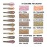BEAUTY GLAZED - 2 in 1 Dual Head Eyeshadow Stick + Smudger - 10 Colours