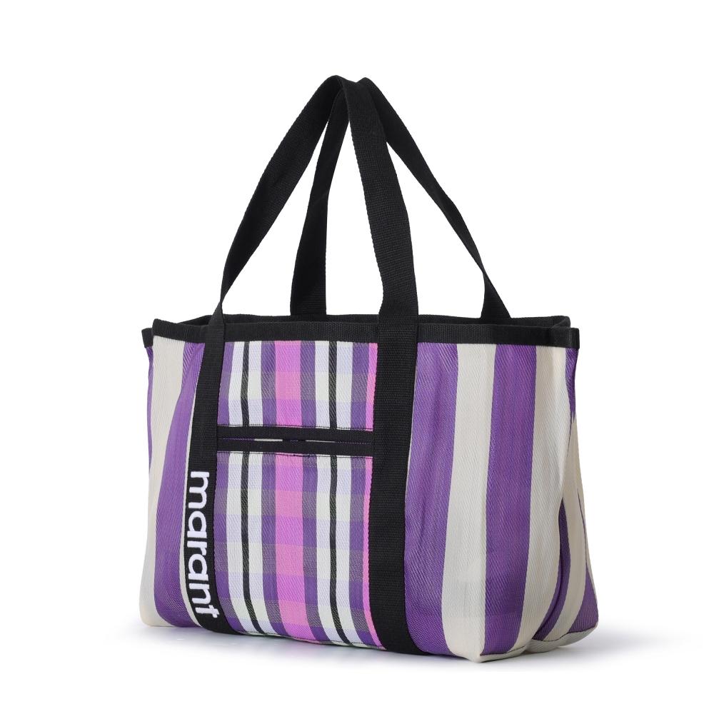 Isabelle Marant Pp0021fa A1x17m 86pe Darwen Darwen Logo Stripe Tote