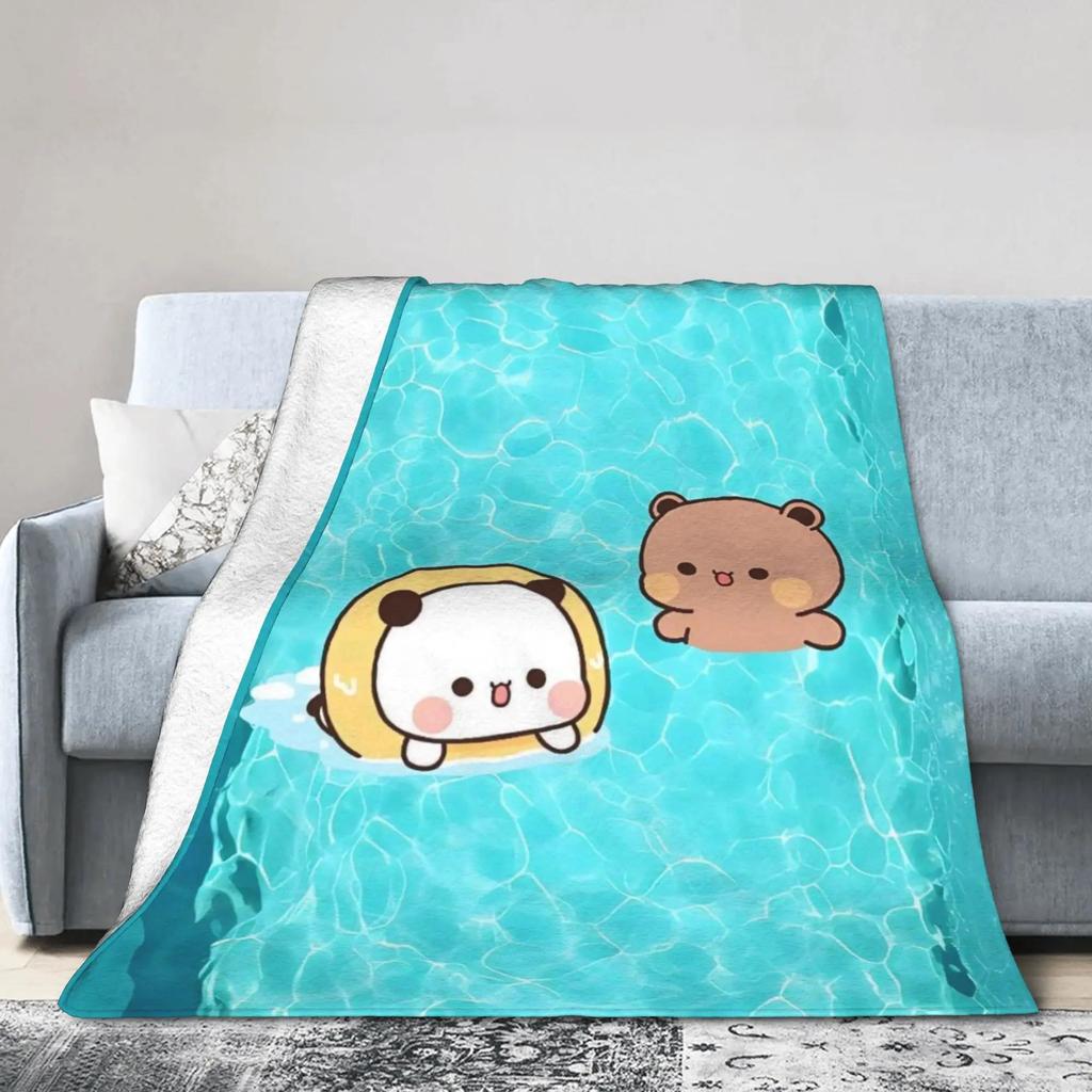 Bubu Dudu HighQuality Soft Warm Throw Blanket for Kids Winter Fluffy Bedspread for Couch Chair Sofa or Bed