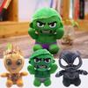 Marvel Avengers Black Panther Hulk Groot Plush Toys Soft Pp Cotton Stuffed Superheroes