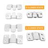 Art 20pcs Gallery Interlocking Z Clip Photo Frame Hook Picture Hanger Wall Decor Display Bracket