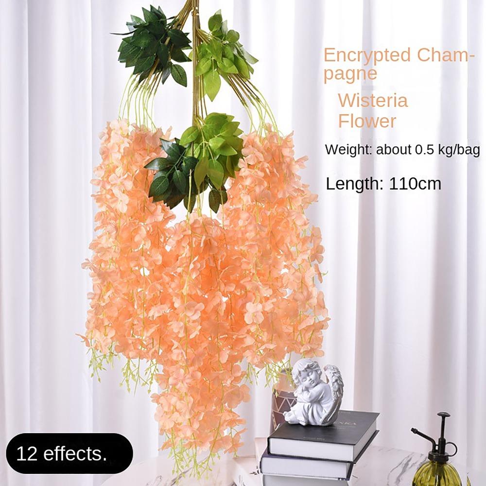 

12pcs Wedding Arch Decor Vine Wreath Home Decor Vine Ivy Garland Leaf For Home Wall Plant шампанского