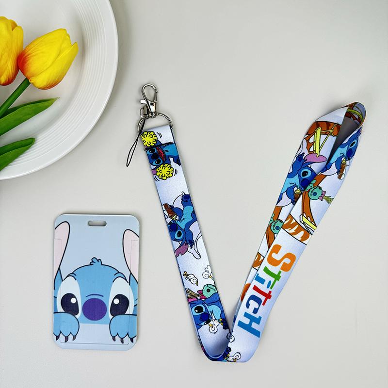 Anime Lanyards Keychain Animated Mobile Phone ID Card Pass Hang Rope DIY Jewelry Accessories