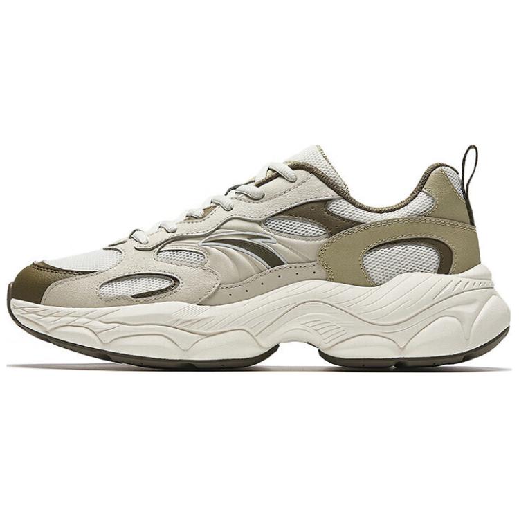 ANTA Men s Little Millennium Retro Chunky Dad Shoes Digital Fog Grey Dune Grey Vintage Green 112518812-5 39