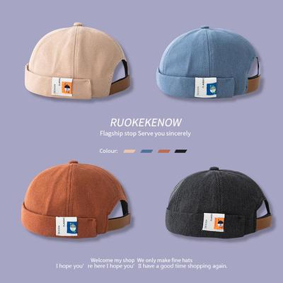 Unisex Brimless Retro Sailor Hat - Spring/Summer Collection