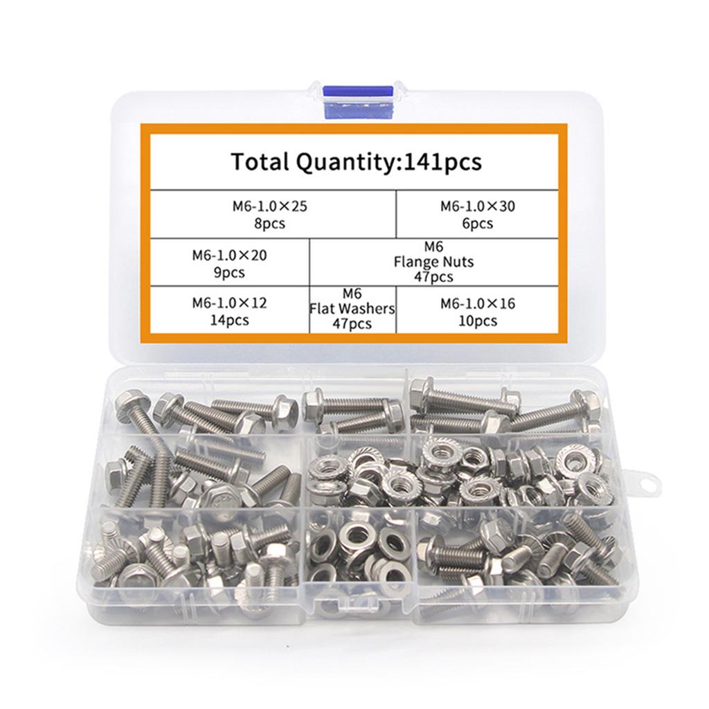 Hex Socket Screws Flange Hexagonal Screws Consistent Thread Pitch Durability Secure Connections Affordable Bolt Kits