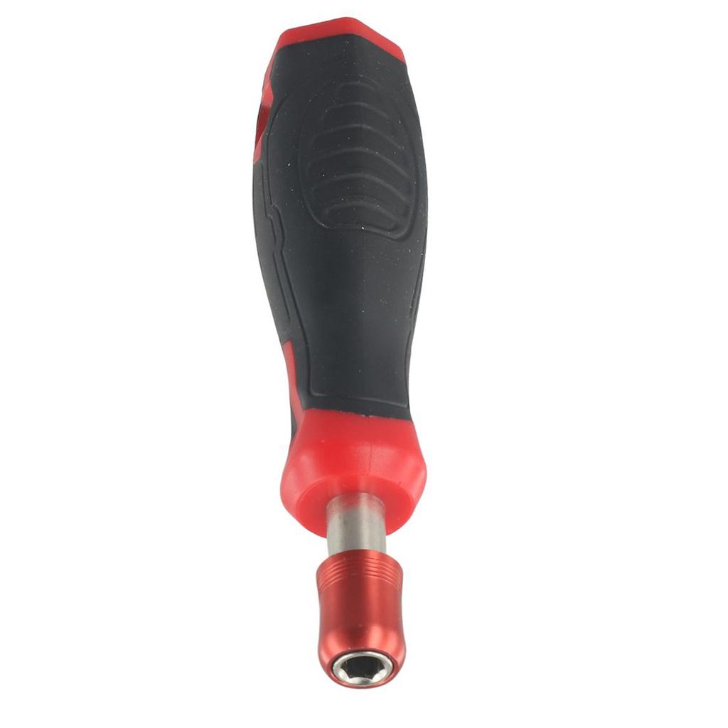 6.35mm Hex Self-Locking Adapter Screwdriver Handle Multifunctional Screwdriver Bit Holder 5Inch Handle Screw Driver Bit Holder