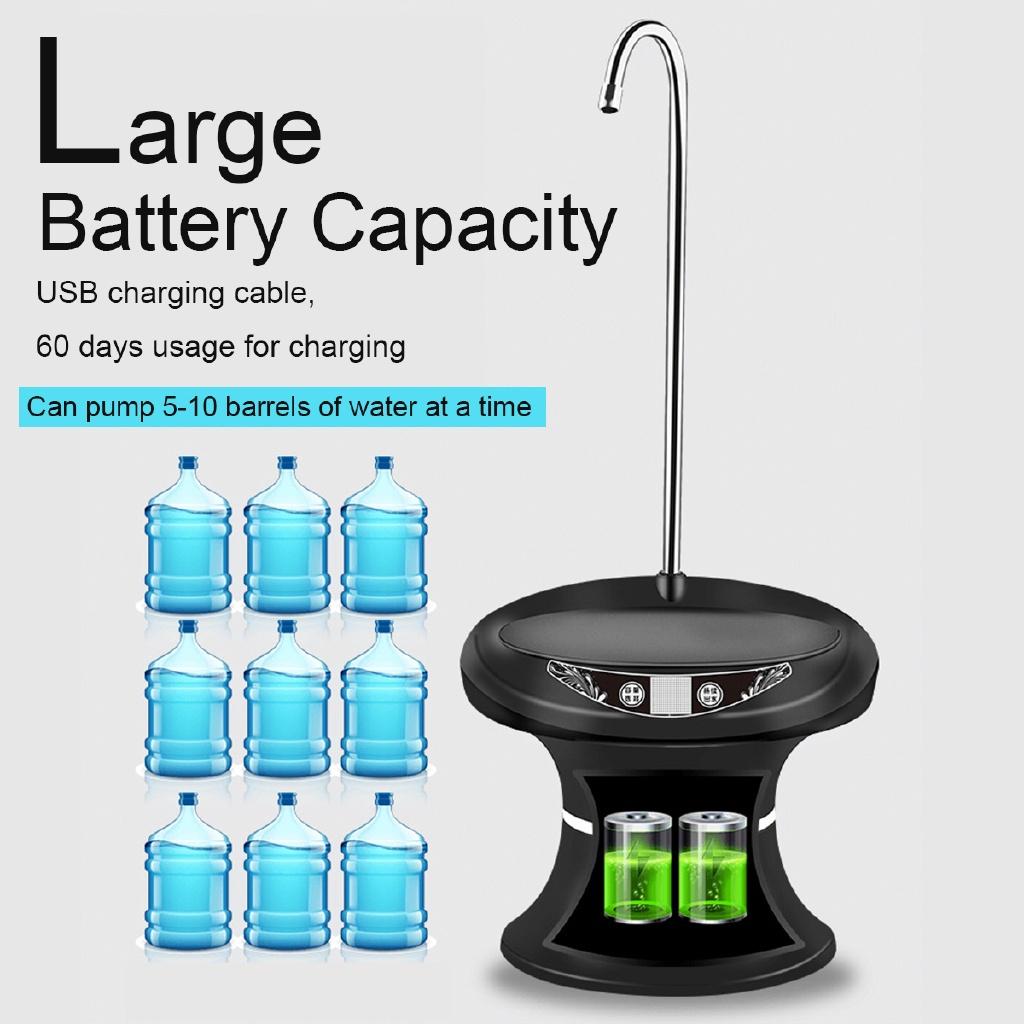 Electric Water Dispenser Wireless Portable Electric Automatic Water Pump Bucket Bottle Dispenser USB Rechargeable