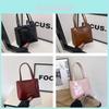 Minimalist Pu Handbag For Women With Magnetic Closure For Daily Use