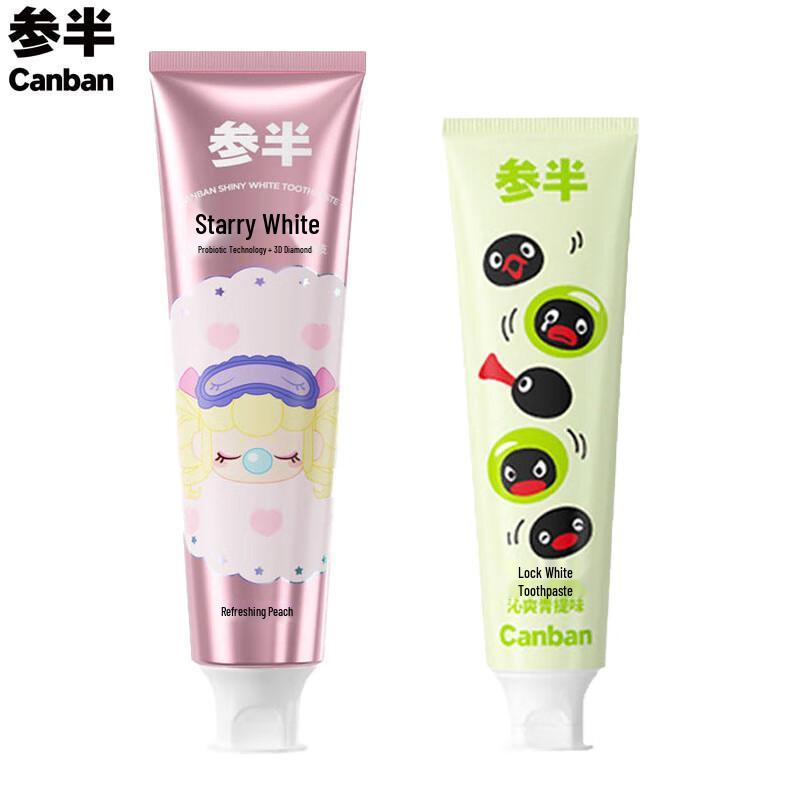 

Cansen Pingu Collaboration Whitening Toothpaste Twin Pack