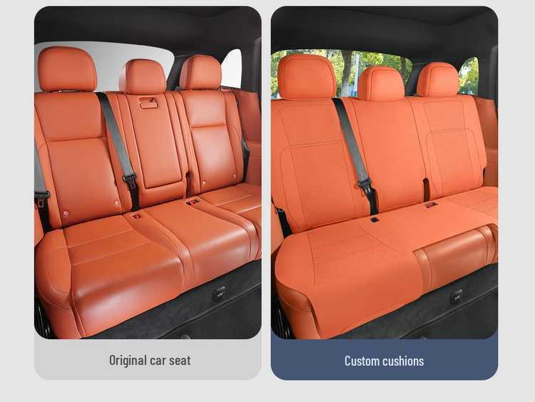 Ideal L7 Universal Suede Car Seat Cushion for Five-Seater - Four Seasons Half Surround Saddle Pad