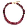 Eetit Fashion Handmade Jewelry Resin Beads Chain Statement Necklace for Women Stainless Steel Waterproof Jewelry 2025 Trendy