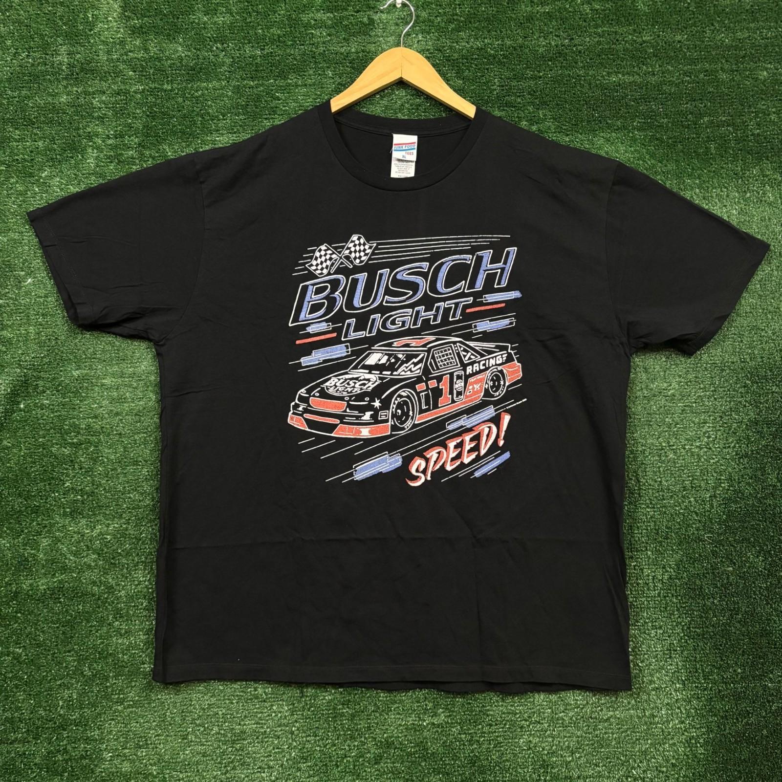 Busch Light Beer Speed Oversized T-Shirt Size Extra Large 2XL