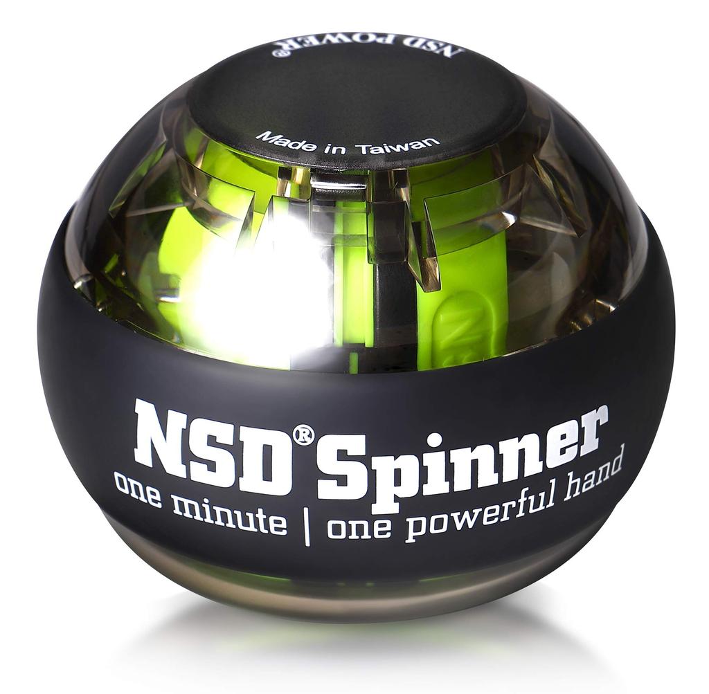 NSD Spinner Trusted Brand Loved NSD Power Spinner with Officially Licensed In Grip Forearm Arm Wrist Grip Strength Training Equipment [A Worldwide,