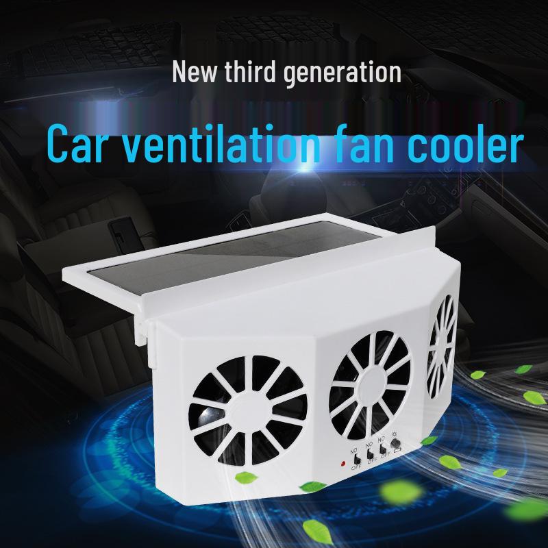 Solar-Powered Car Ventilation Fan for Enhanced Air Circulation