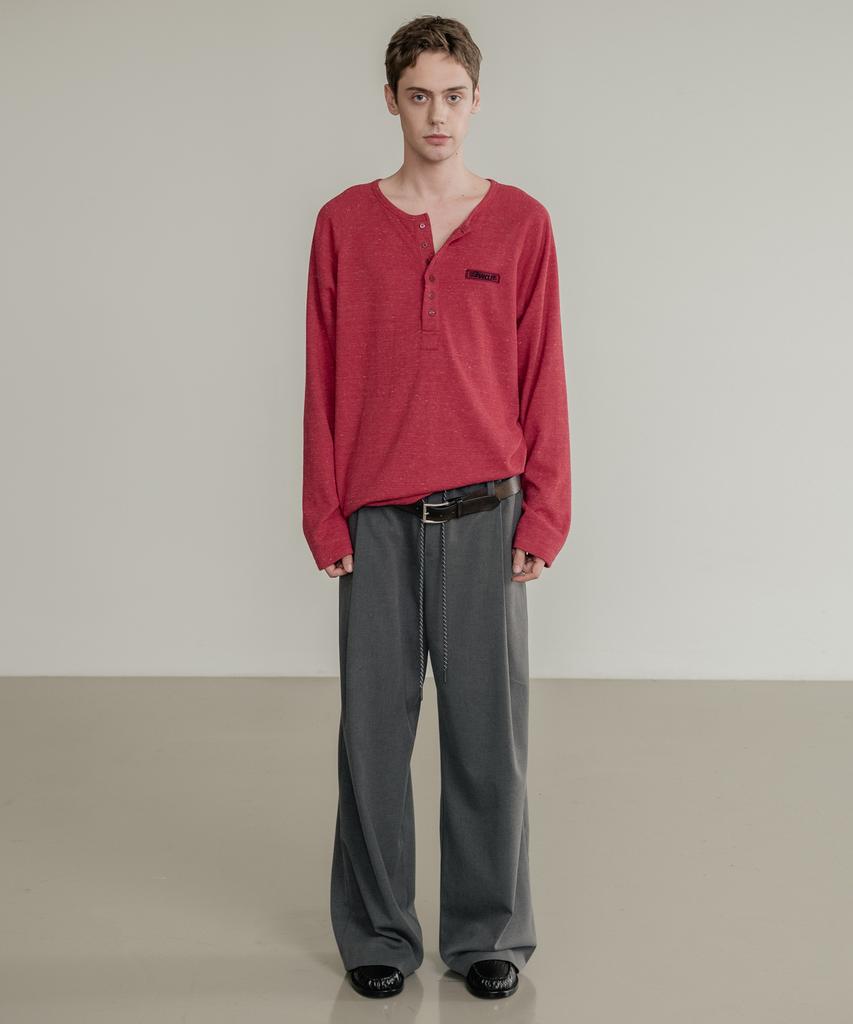 SSIN AND LEE Low Loop Banding Slacks Gray