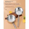 Extra Thick Bailer 304 Stainless Steel Spoon Water Ladle Kitchen Extended Handle Canteen Porridge Ladel Soup Scoop Bailer