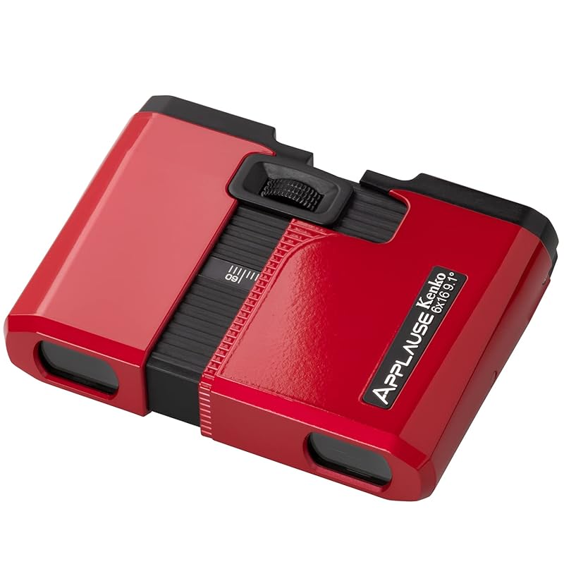 

Kenko binoculars Applause (Applause) 6×16 red roof prism type 6 times 16 caliber Thin lightweight Full multi-coating 012413