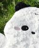 2025 Pluszowy Panda 3D Zestaw Zimowych Poduszek na Fotel Samochodowy