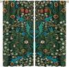 Tenda Retro Finestre William Morris con Motivo Botanico, Tenda Oscurante William Morris Arte Floreale 2 Pannelli