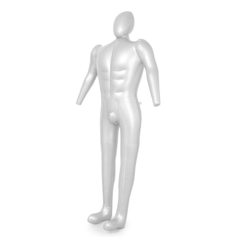 Mann Ganzkörper Aufblasbare Schaufensterpuppe Männliche Dummy Torso Schneider Kleidung Modell Display