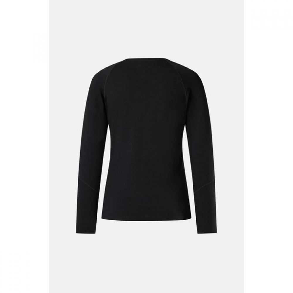 Kolon Sport Women S Merino Wool baSe Layer Top Black Jkicx25302blk